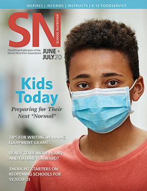 June/July 2020 School Nutrition Cover