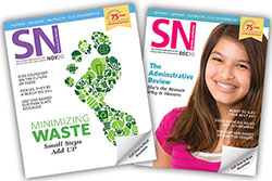 November/December 2020 School Nutrition Cover