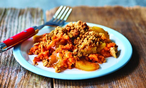 Sweet Potato and Apple Crisp