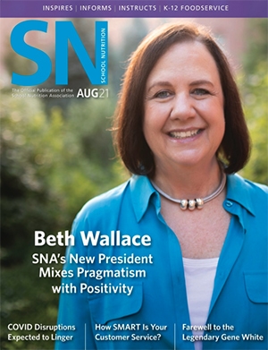 August 2021 School Nutrition Cover