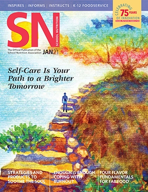 January 2021 School Nutrition Cover