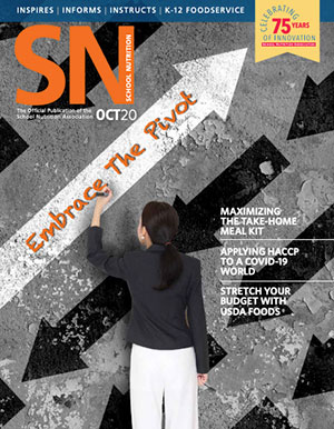 October 2020 School Nutrition Cover