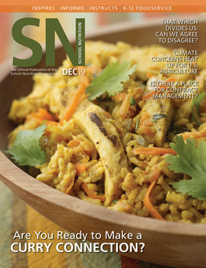 December 2019 School Nutrition Cover