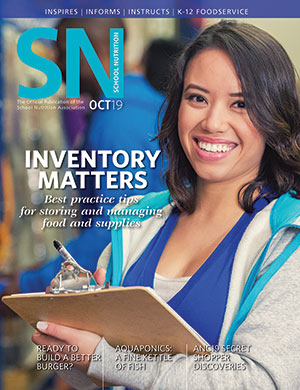 October 2019 School Nutrition Cover