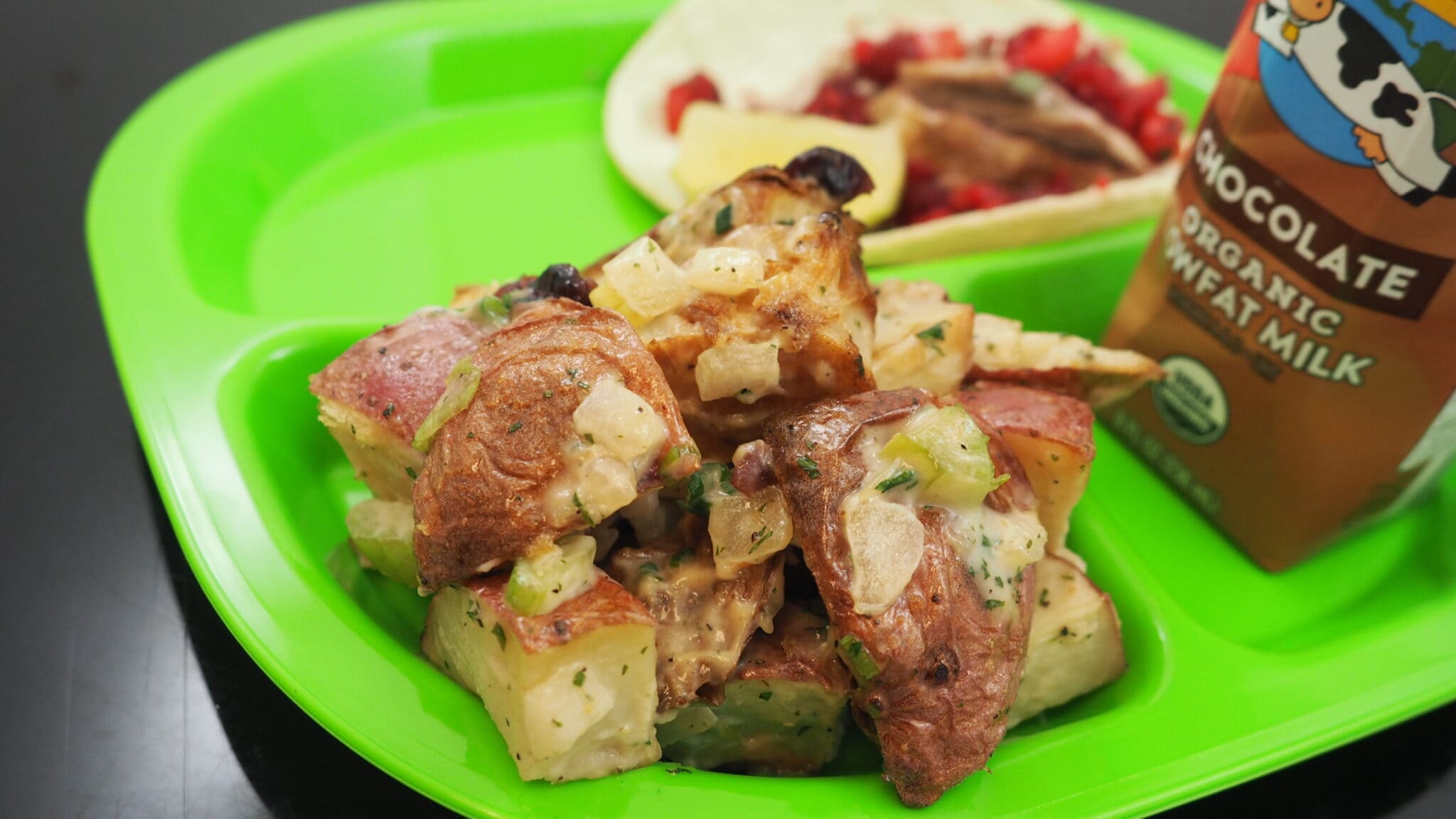 Roasted Potato and Cranberry Salad School Nutrition Association