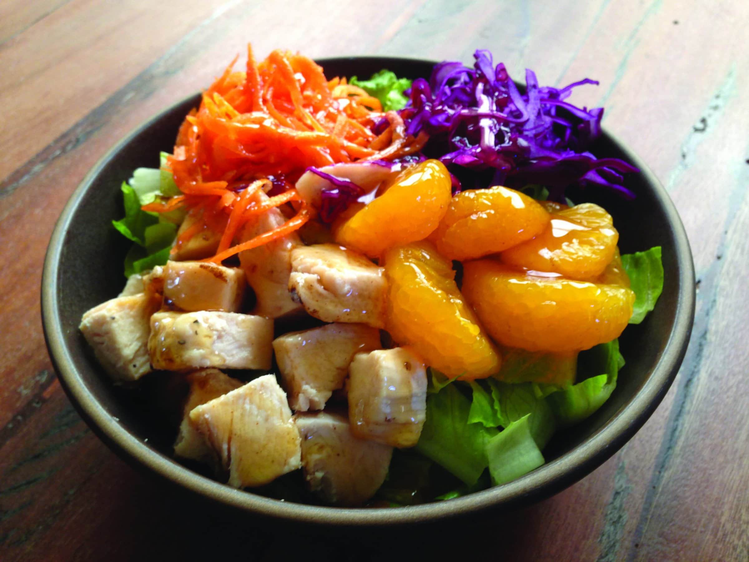 Orange Chicken GrabandGo Salad School Nutrition Association