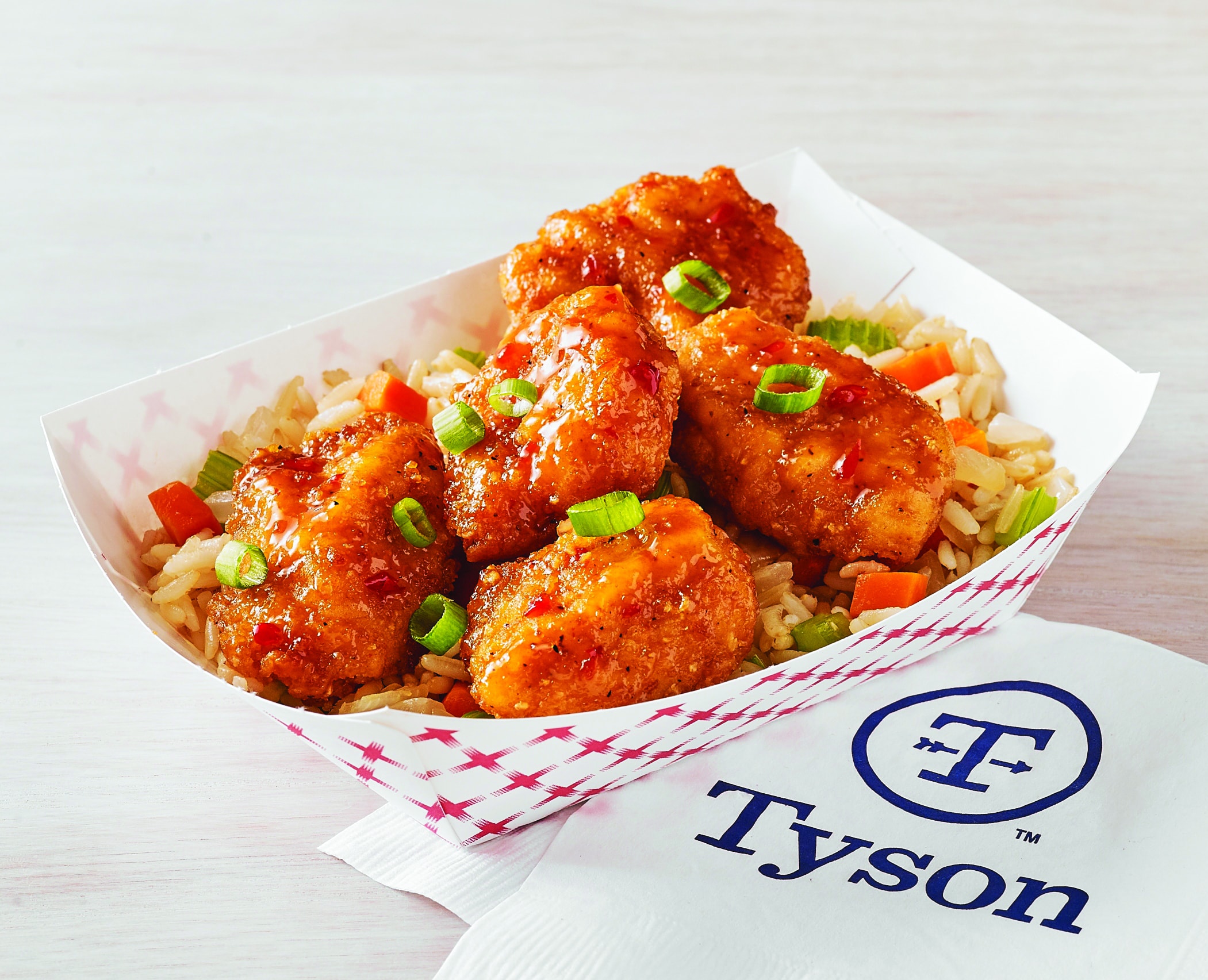 Sweet Thai Boneless Wing Rice Bowl School Nutrition Association