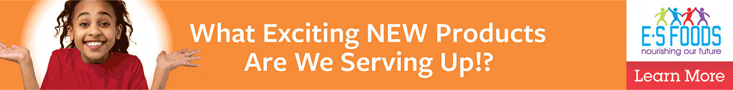 Ad for E S Foods, links to E S Foods homepage