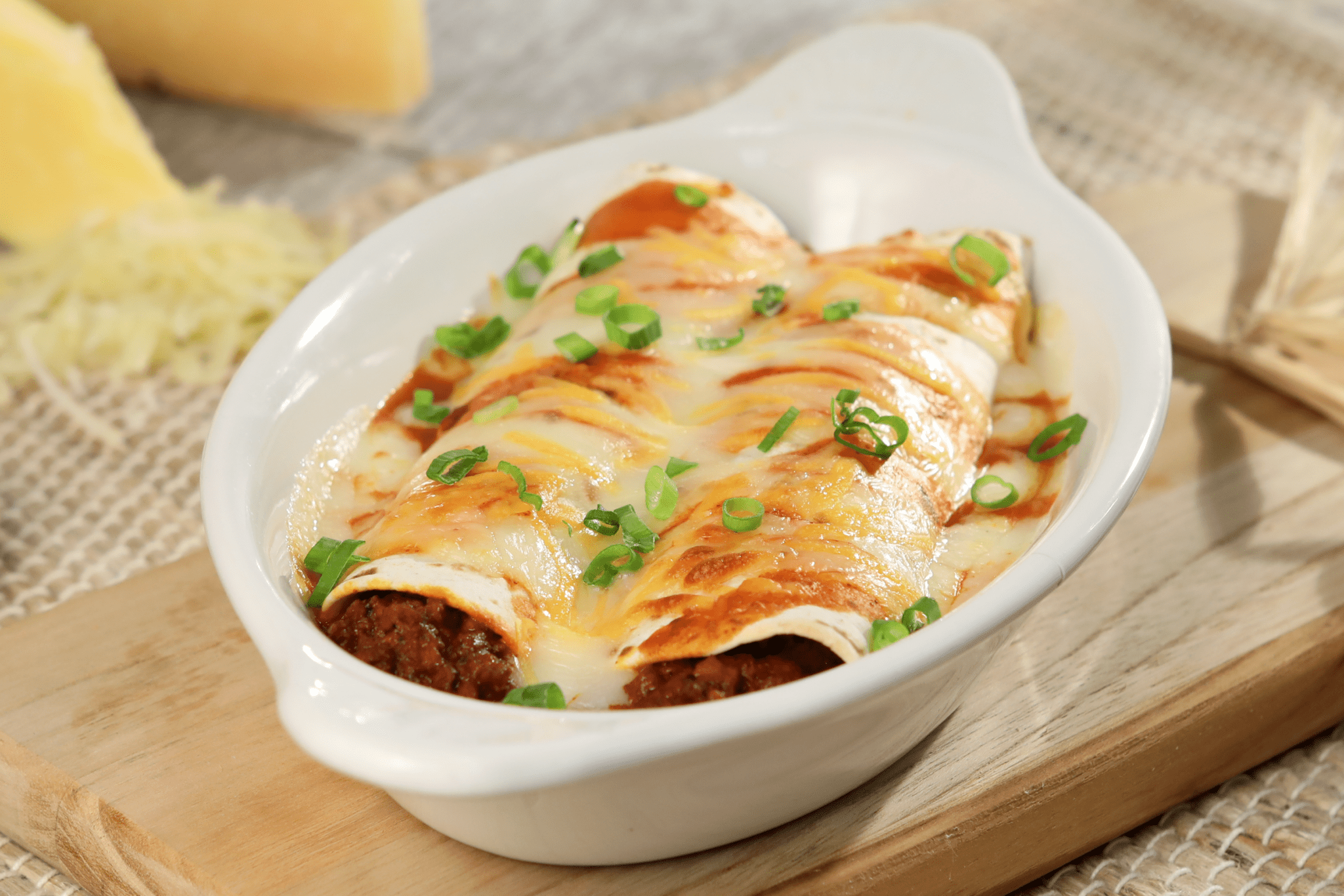 ThreeCheese Turkey Enchiladas School Nutrition Association