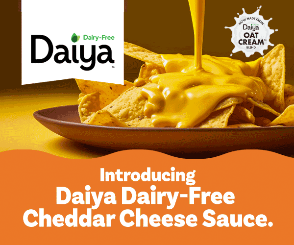 Ad for Daiya Foods, links to Daiya Foods site