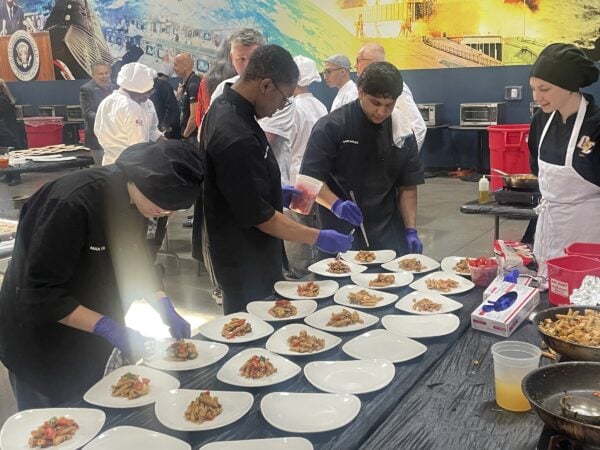 Students compete at NASA's HUNCH Culinary Challenge