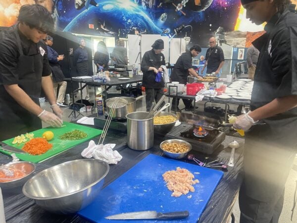 Students compete at NASA's HUNCH Culinary Challenge