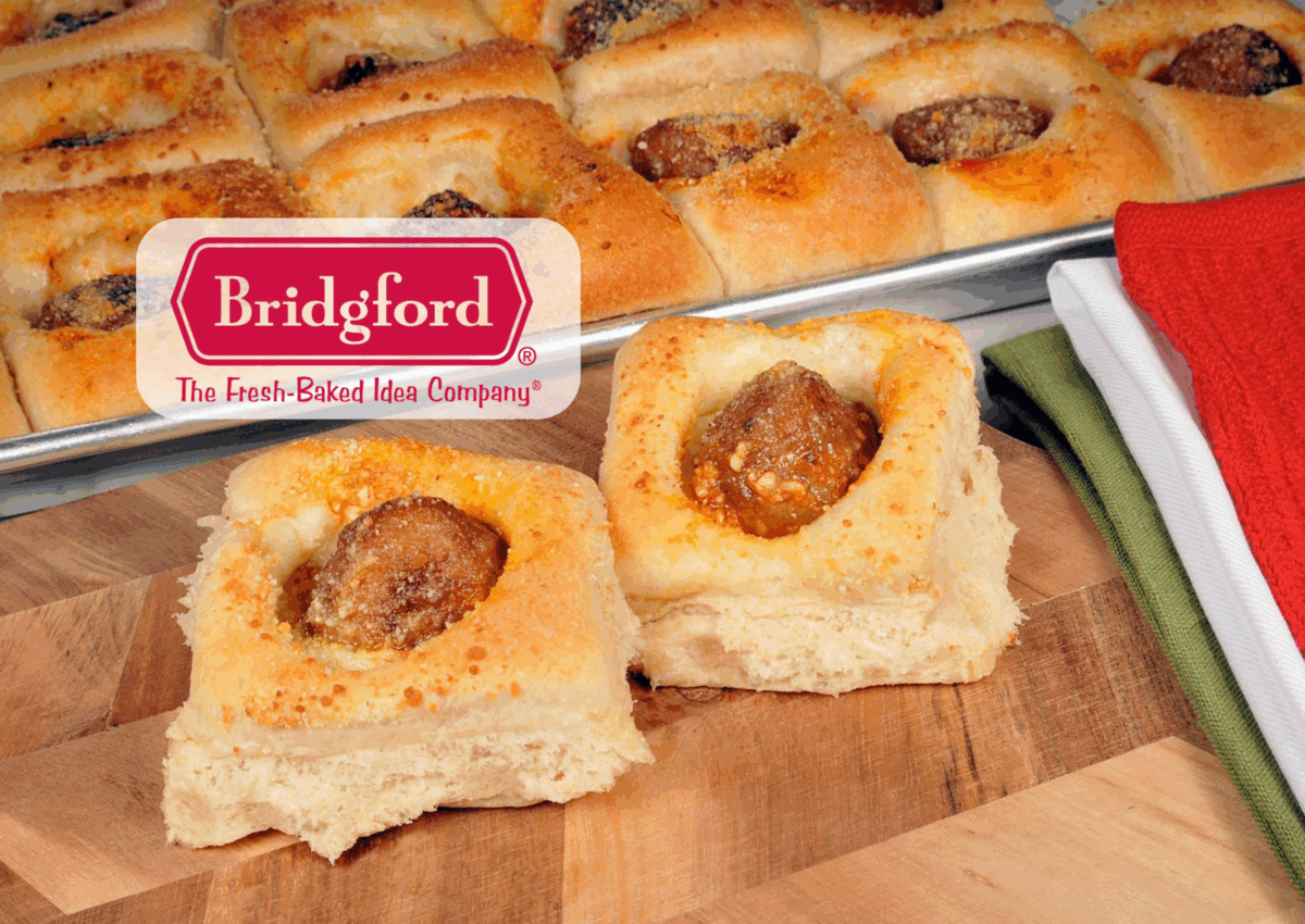 Bridgford Italian-style meatball kolaches