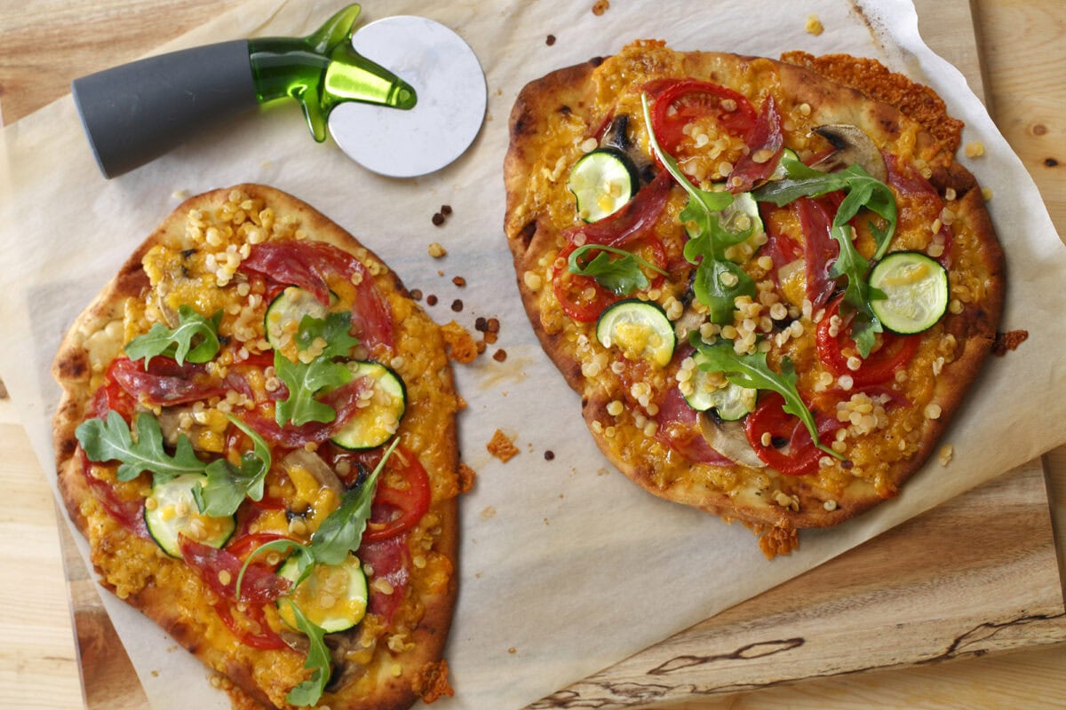 naan bread pizza