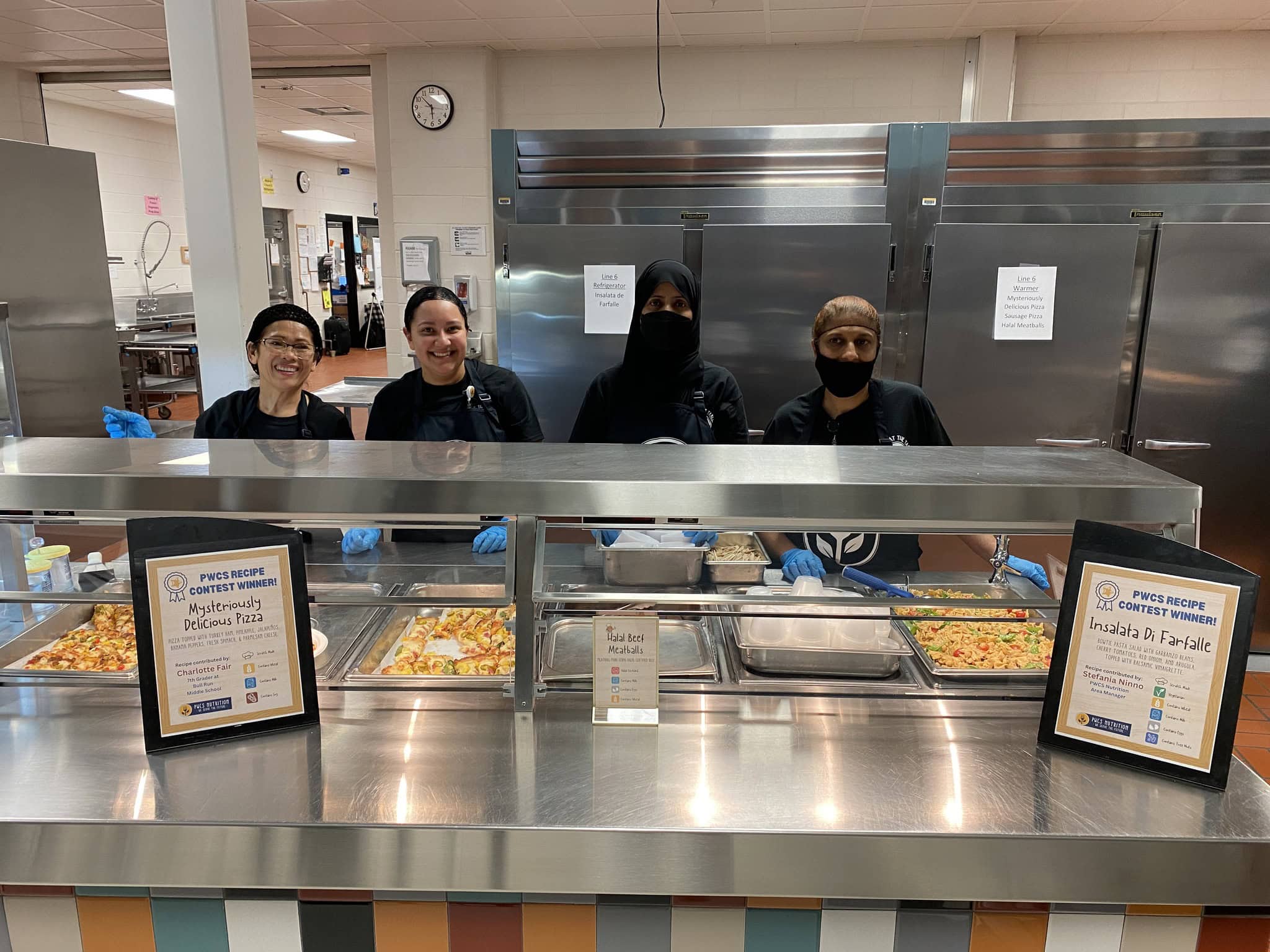 Price William County Schools (VA) cafeteria workers