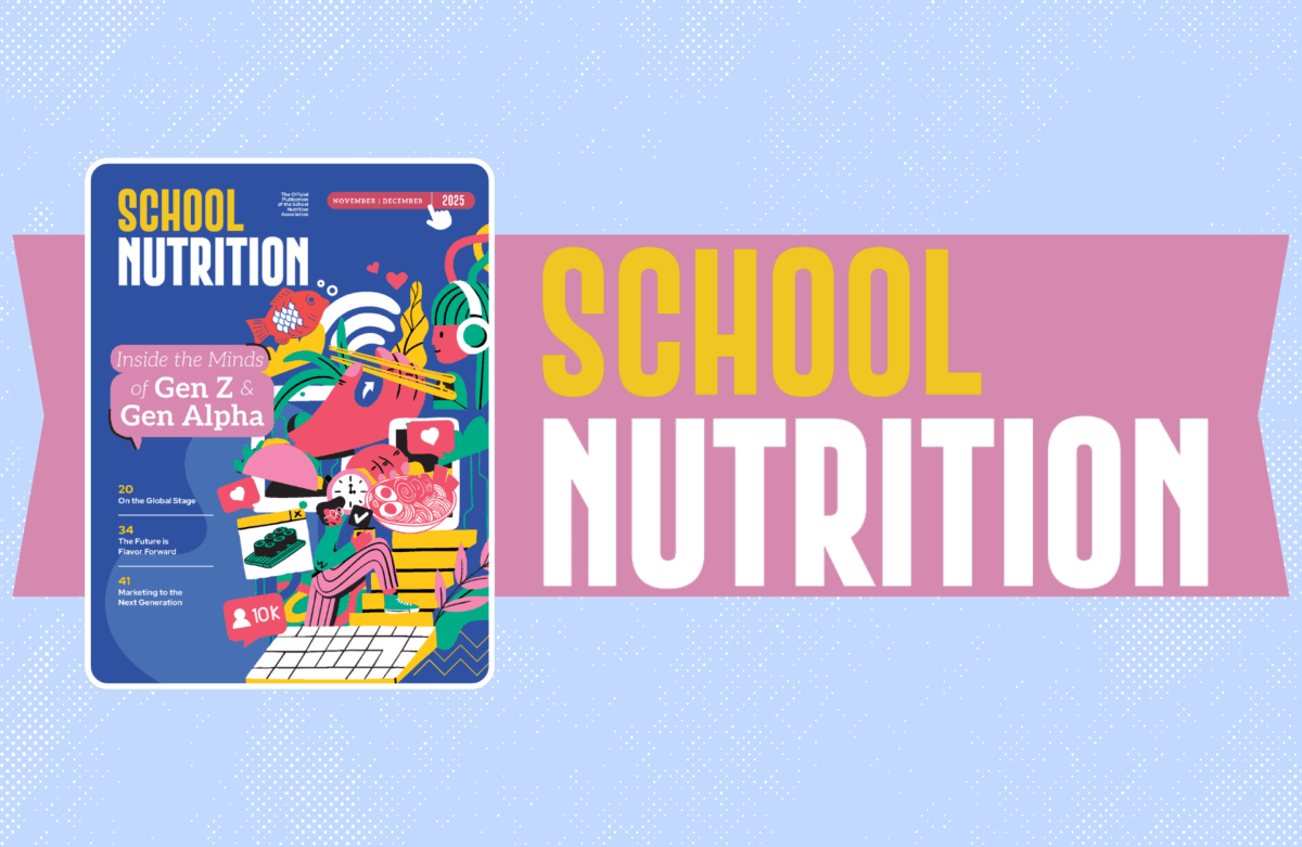 cover of School Nutrition magazine's November/December 2025 issue