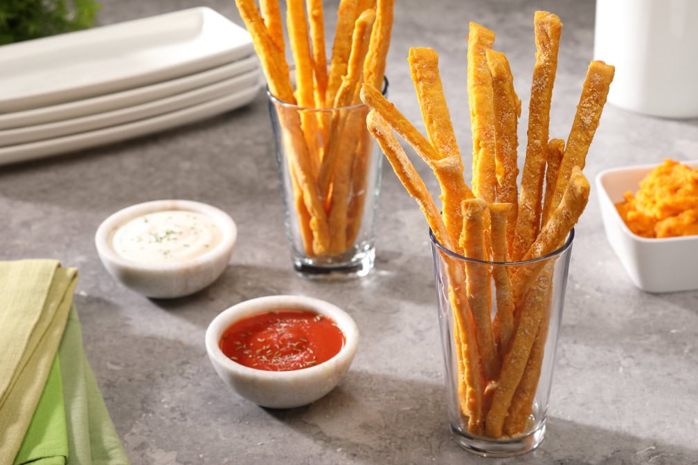 sweetpotato cheese straws