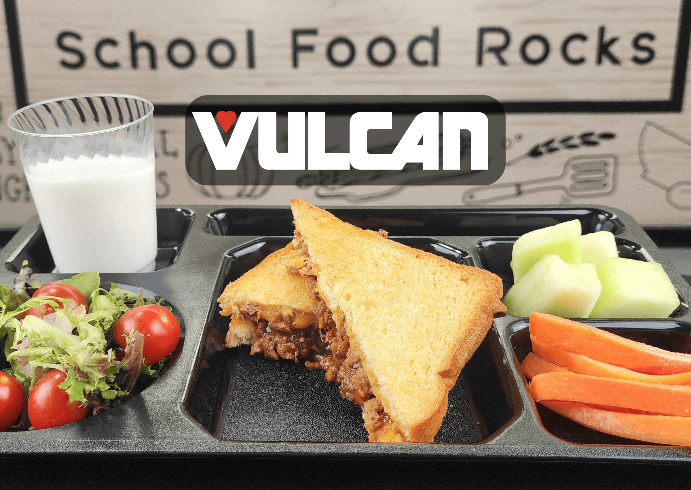 Vulcan BBQ pulled pork grilled cheese sandwich