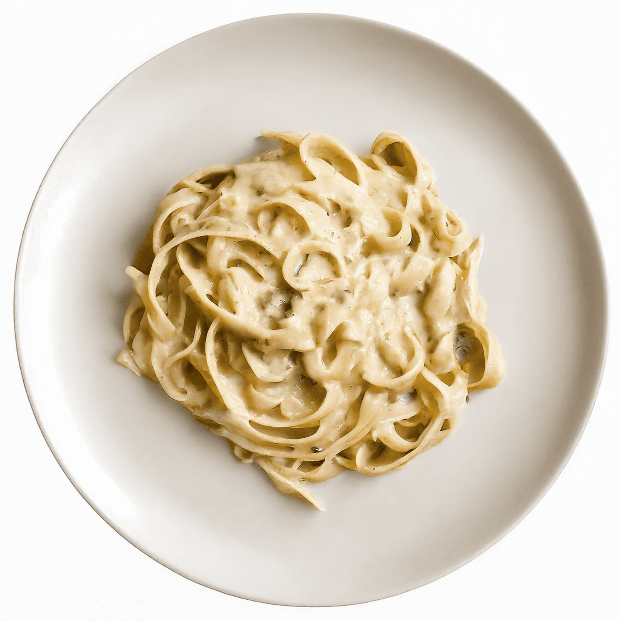 Cauliflower pasta alfredo