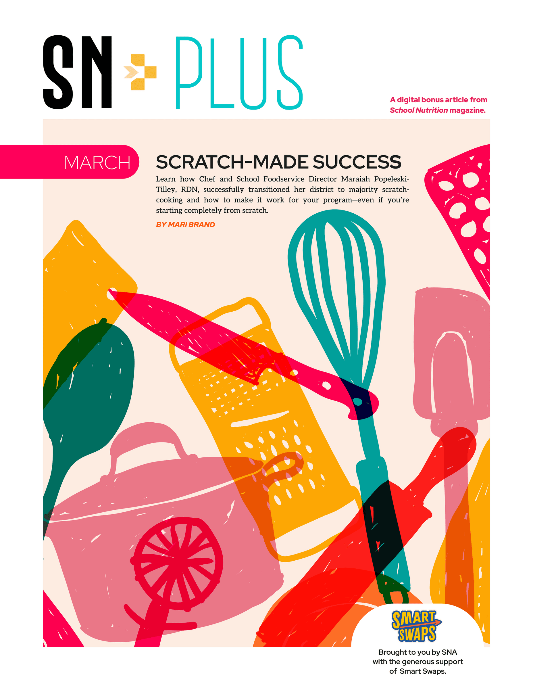 cover of SN Plus March 2026 "Scratch-Made Success"