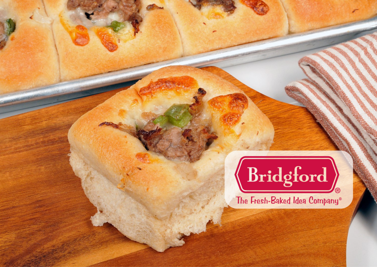 Bridgford Cheesesteak Kolaches with Horseradish Sauce